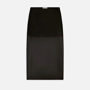 FRAME The Silk Organza Skirt